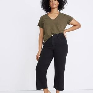 Madewell Slim Wide Leg Jeans